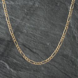 Second Hand 9ct Yellow Gold 19 Inch Figaro Chain 41161906