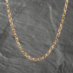Second Hand 9ct Yellow Gold 18 Inch Curb Chain 41161909