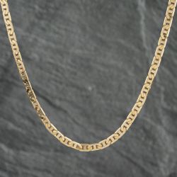Second Hand 9ct Yellow Gold 18 Inch Anchor Chain 41161938