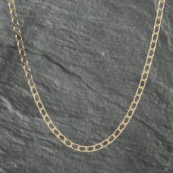 Second Hand 9ct Yellow Gold 18 Inch Curb Chain 41161982