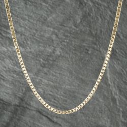 Second Hand 9ct Yellow Gold 16 Inch Curb Chain 41161986