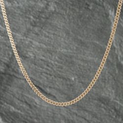 Second Hand 9ct Yellow Gold 18 Inch Curb Chain 41161988