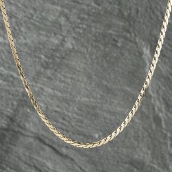 Second Hand 9ct Yellow Gold 16 Inch S Link Chain 41161992