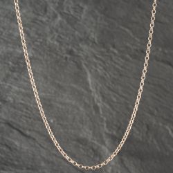 Second Hand 9ct Rose Gold 24 Inch Belcher Chain 41161996