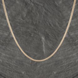 Second Hand 9ct Yellow Gold 18 Inch Curb Chain 41162000