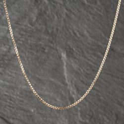 Second Hand 9ct Yellow Gold 16 Inch Box Chain 41162005