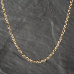 Second Hand 9ct Yellow Gold 18 Inch Spiga Chain 41162014