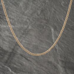 Second Hand 9ct Yellow Gold 19 Inch Curb Chain 41162019
