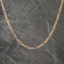 Second Hand 9ct Yellow Gold 18 Inch Figaro Chain 41162024