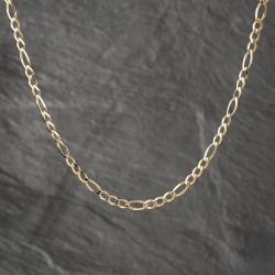 Second Hand 9ct Yellow Gold 20 Inch Figaro Chain 41162028