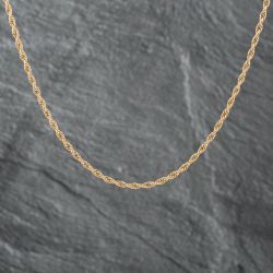 Second Hand 9ct Yellow Gold 19 Inch Prince Of Wales Chain 41162037