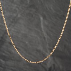 Second Hand 9ct Yellow Gold 22 Inch Trace Chain 41162044