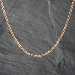 Second Hand 9ct Yellow Gold 30 Inch Curb Chain 41162069
