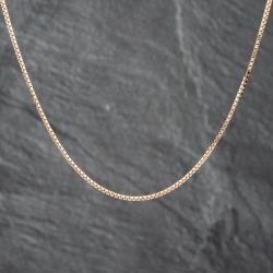 Second Hand 9ct Yellow Gold 20 Inch Box Chain 41162078