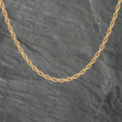 Second Hand 9ct Yellow Gold 20 Inch Prince Of Wales Chain 41162094
