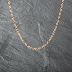 Second Hand 9ct Yellow Gold 20 Inch Rope Chain 41162106