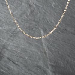 Second Hand 9ct Yellow Gold Facet 16 Inch Belcher Chain 41162119