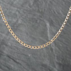 Second Hand 9ct Yellow Gold 18 Inch Curb Chain 41162168