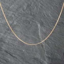 Second Hand 18ct Yellow Gold 16 Inch Curb Chain 41162181