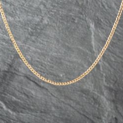 Second Hand 9ct Yellow Gold 18 Inch Curb Chain 41162194