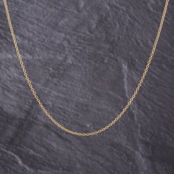Second Hand 9ct Yellow Gold 19 Inch Trace Chain 41162231