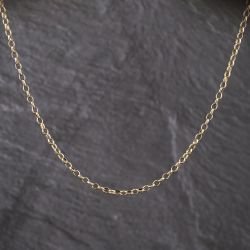 Second Hand Vintage Yellow Gold 19 Inch Belcher Chain 41162258