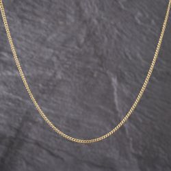 Second Hand 9ct Yellow Gold 20 Inch Curb Chain 41162263