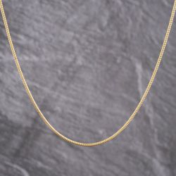 Second Hand 9ct Yellow Gold 18 Inch Snake Chain 41162274