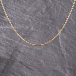 Second Hand 9ct Yellow Gold 16 Inch Snake Chain 41162275