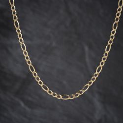 Second Hand 9ct Yellow Gold 20 Inch Figaro Chain 41162292