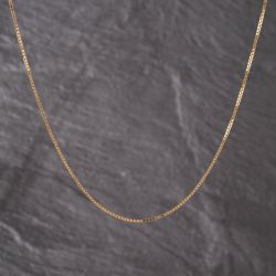 Second Hand Yellow Gold 19.5 Inch Box Chain 41162299