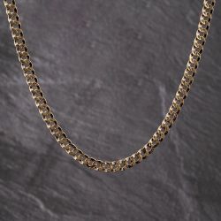 Second Hand 9ct Yellow Gold 22 Inch Curb Chain 41162303