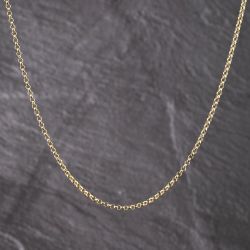 Second Hand 18ct Yellow Gold 18 Inch Belcher Chain 41162306