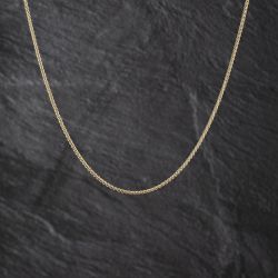 Second Hand 9ct Yellow Gold 18 Inch Spiga Chain 41162308