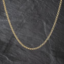 Second Hand 9ct Yellow Gold 18 Inch Belcher Chain 41162318
