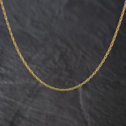 Second Hand 9ct Yellow Gold 15 Inch Prince Of Wales Chain 41162328