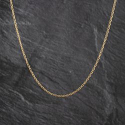 Second Hand 9ct Yellow Gold 24 Inch Prince Of Wales Chain 41162342