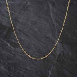 Second Hand 18ct Yellow Gold 22 Inch Curb Chain 41162360