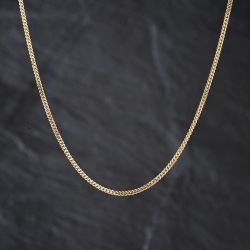Second Hand 9ct Yellow Gold 22 Inch Curb Chain 41162372