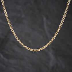 Second Hand 9ct Yellow Gold 20 Inch Belcher Chain 41162380