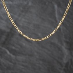 Second Hand 9ct Yellow Gold 18 Inch Figaro Chain 41162401
