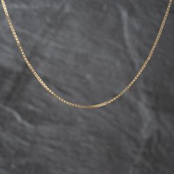 Second Hand 9ct Yellow Gold 25 Inch Box Chain 41162402