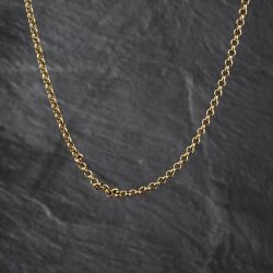 Second Hand 9ct Yellow Gold 19 Inch Belcher Chain 41162417