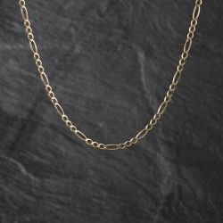 Second Hand 9ct Yellow Gold 22 Inch Figaro Chain 41162420