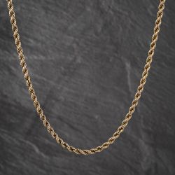 Second Hand 9ct Yellow Gold 20 Inch Rope Chain 41162448
