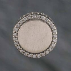 Second Hand Pandora Sterling Silver Moments Cubic Zirconia Bead Charm 41221008