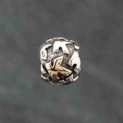 Second Hand Pandora Silver K Bead Charm 41221177