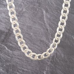 Second Hand Silver 24 Inch Curb Chain 41251650