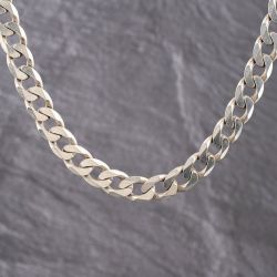 Second Hand Silver 20 Inch Curb Chain 41251654
