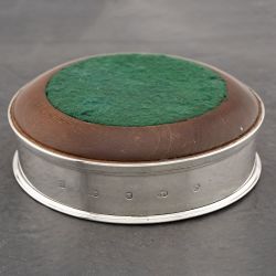 Second Hand Silver Round Coaster Homeware 41261001